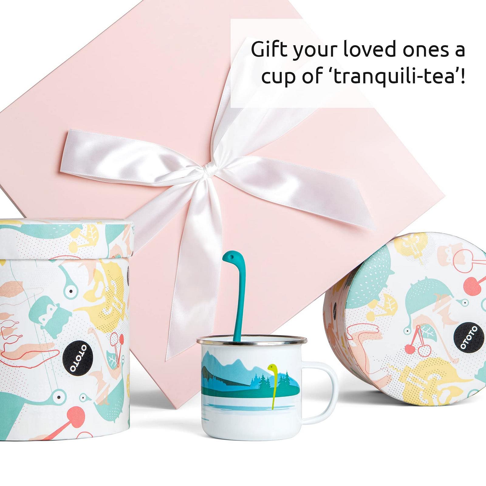 Чашка OTOTO Nessie, Чашка з ситечком для чаю Baby Nessie, фото №6