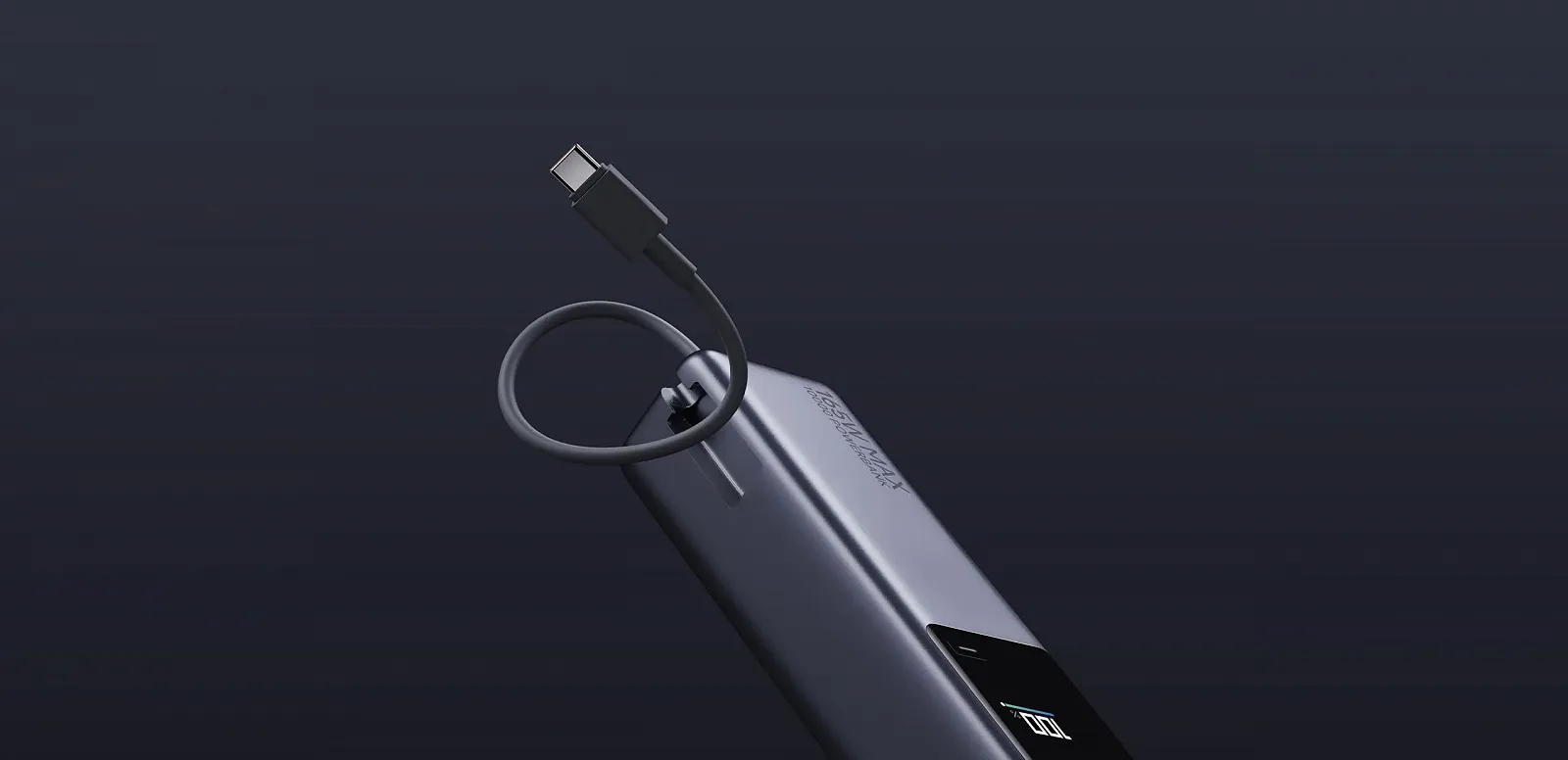 Повербанк Xiaomi 165W 10000 mAh з інтегрованим кабелем USB-C, фото №6