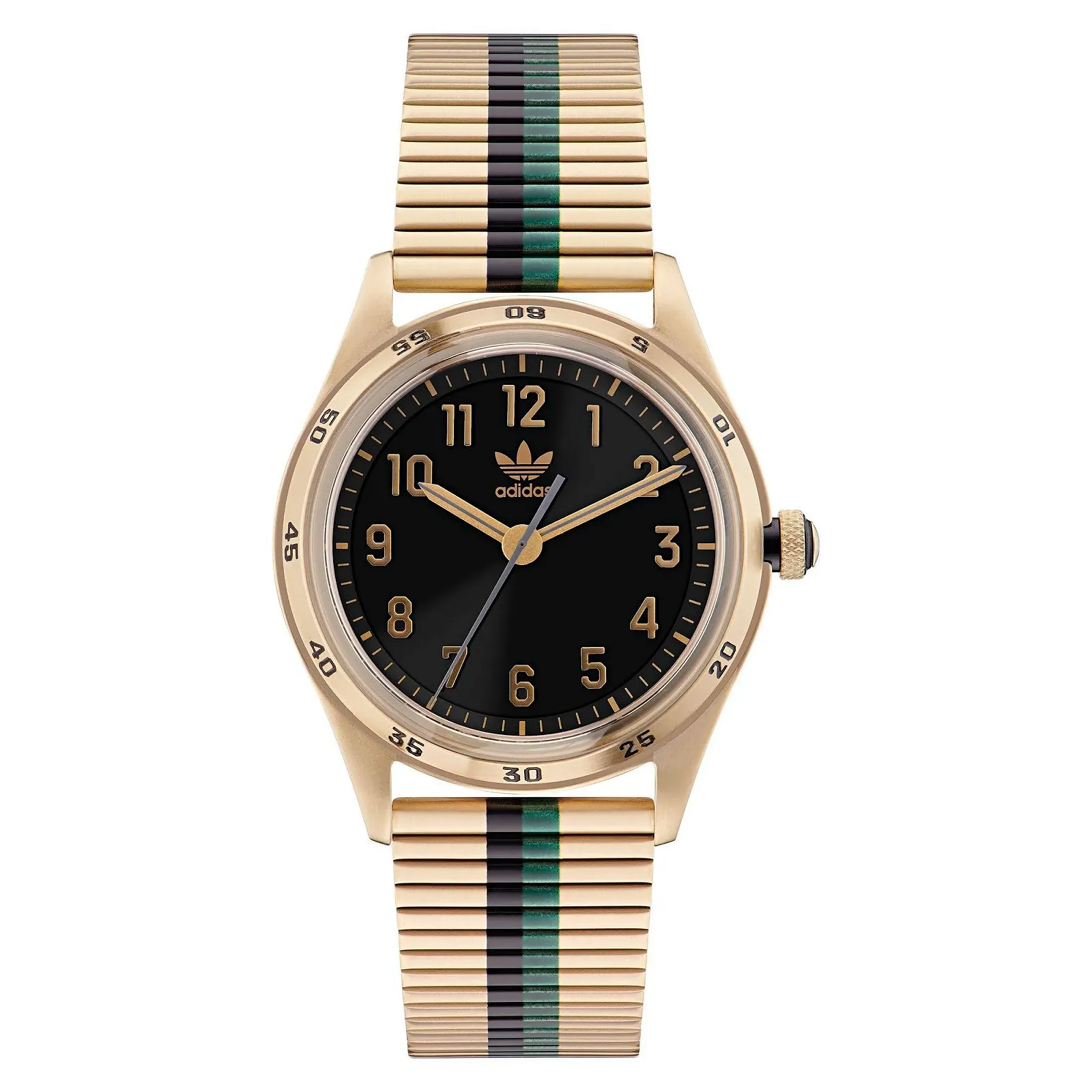 Повседневные часы adidas AOSY225262I, золотой/черный/зеленый, AOSY22531-AMZUK, фото №1 Повседневные часы adidas AOSY225262I, золотой/черный/зеленый, AOSY22531-AMZUK, фото №1