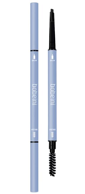 Помада для брів Водостійка із щіткою Довготривале Легко змішувані відтінки для природного окреслення Pro Брови Чорний Один розмір, фото №2