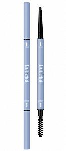 Помада для бровей Водостойкая с кистью Долговечная Легко смешиваемые оттенки для естественного контура Pro Брови Черный Один размер synthetic.ua - Фото 1