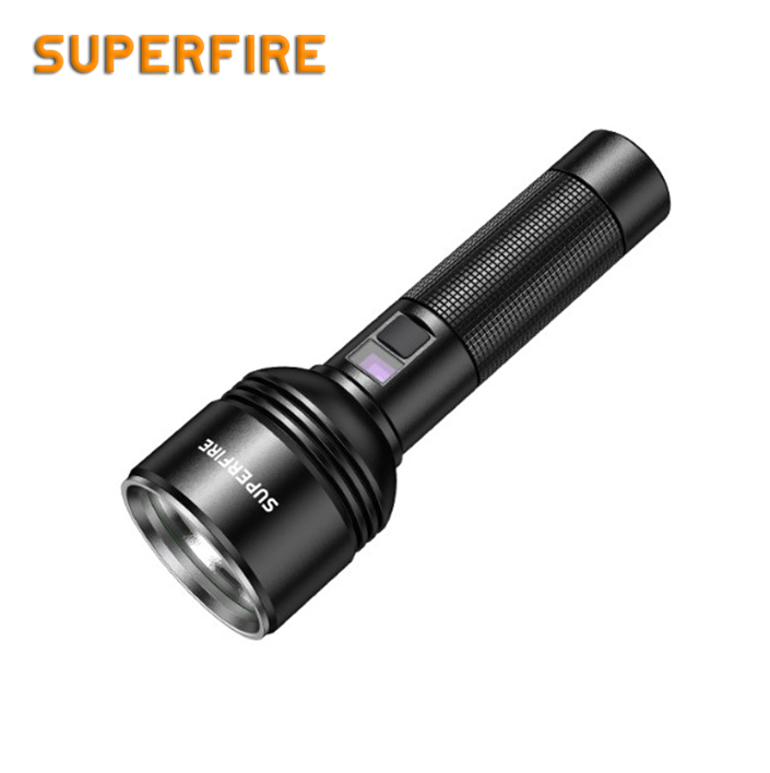Фонарик ручний акумулятор D18 SuperFire 3350 Lumen IP44, фото №1 Фонарик ручний акумулятор D18 SuperFire 3350 Lumen IP44, фото №1