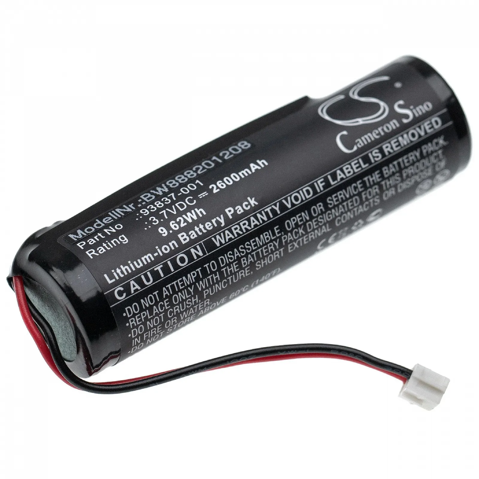 Акумулятор vhbw Replacement Battery для Wahl 93837-001 93837-200 2600mAh 3.7V Li-Ion, фото №1