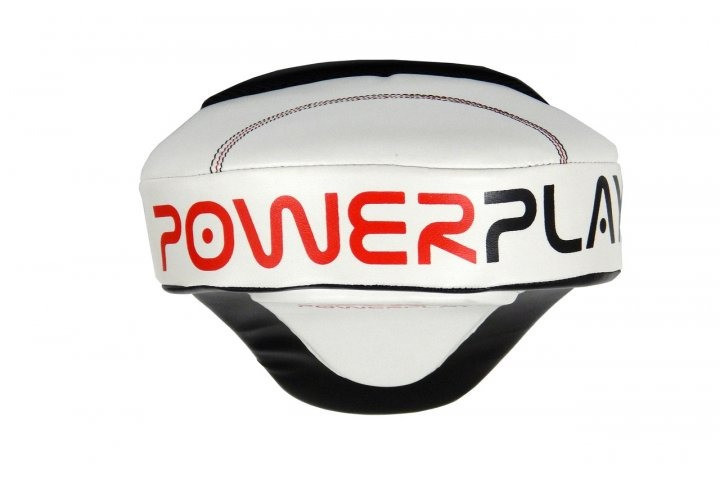 Лапы боксерские PowerPlay 3042 черно-белые PU пара, фото №4