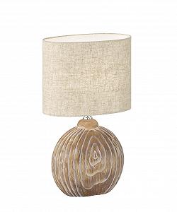 Настільна лампа Fischer & Honsel Tobse 50606 E14 пісочний - Фото 1