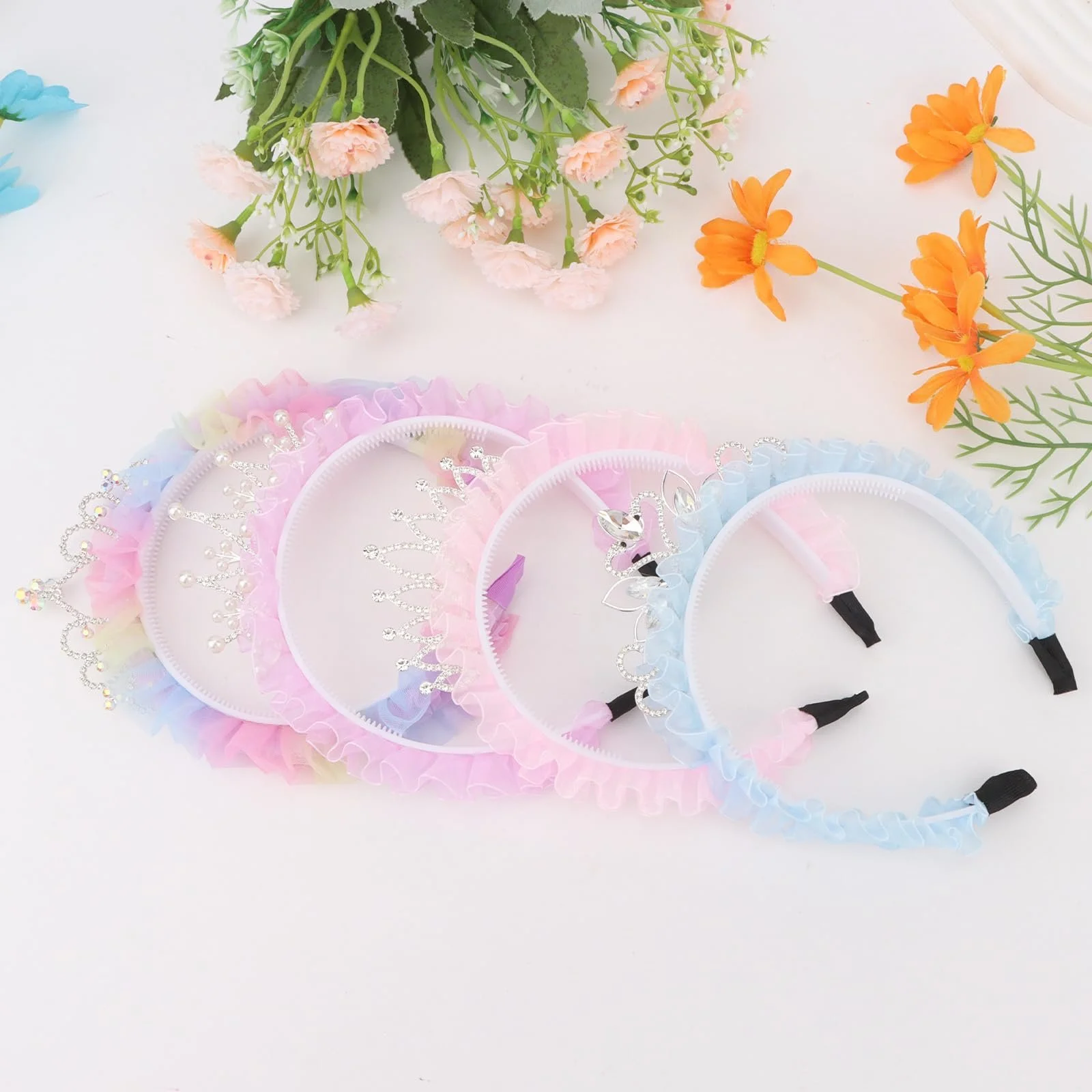 Набір обручів на голову Krowne Love для жінок, аксесуари для волосся для дівчат, фото №7