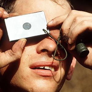 Дзеркало сигнальне Pocket Mini Signal Mirror для виживання synthetic.ua - Фото 1