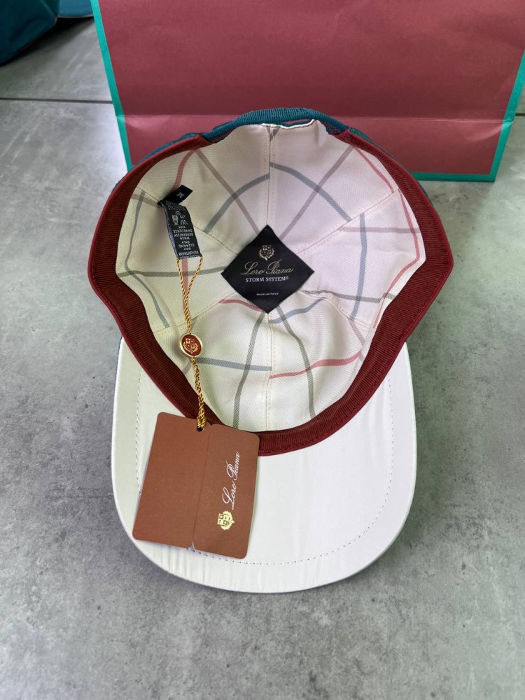 Кепка Loro Piana смарагдова gu593, фото №5