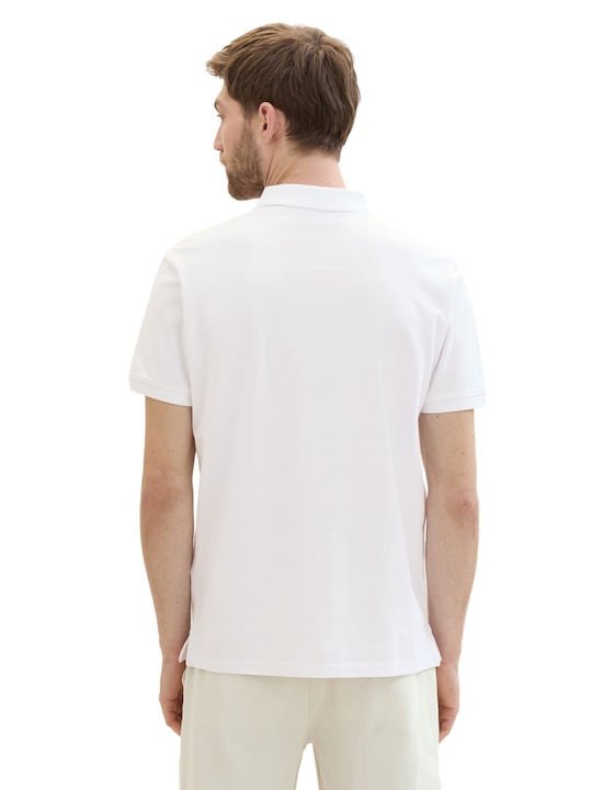 Поло Basic Polo 1031006ХХ13308 Tom Tailor Білий L, фото №2