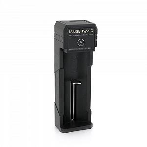 Зарядний пристрій Yonii 18650/26650/21700/18340, 4.2V/1000mAh, харчування від USB/Type-C Q 300 - Фото 1