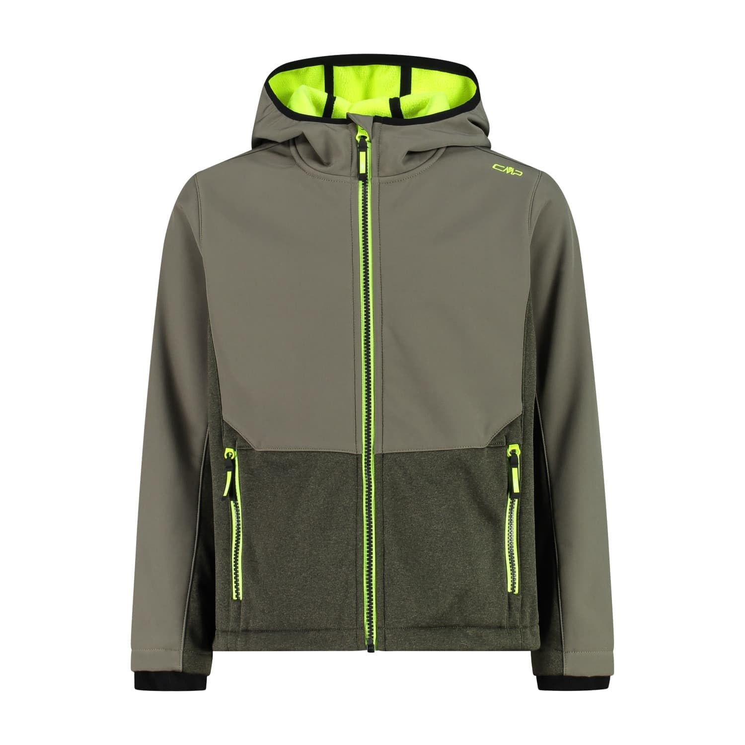 Куртка CMP Kid Jacket Fix Hood Olive, фото №1