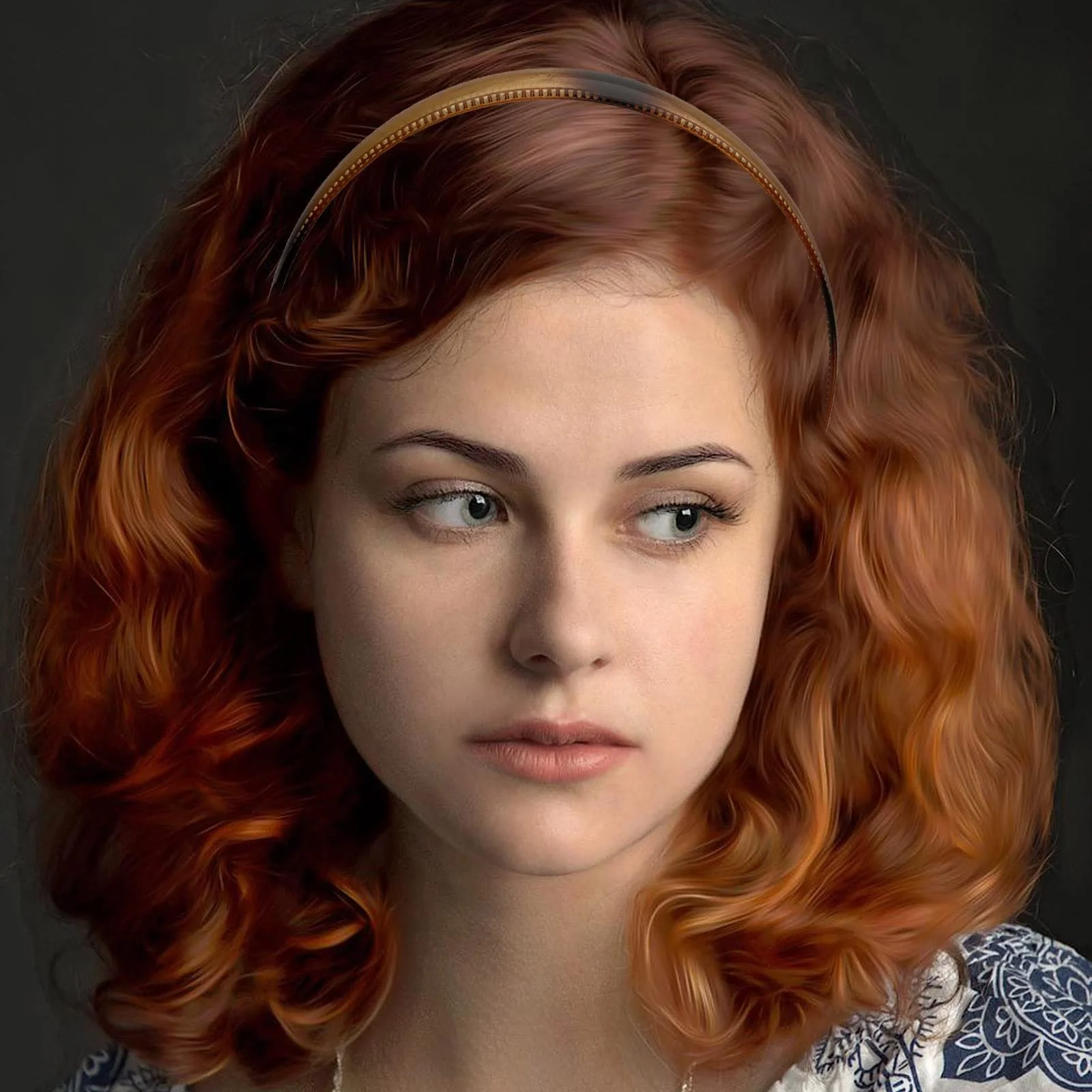 Пластикові обручі з зубцями 2 см шириною для жінок, фото №6