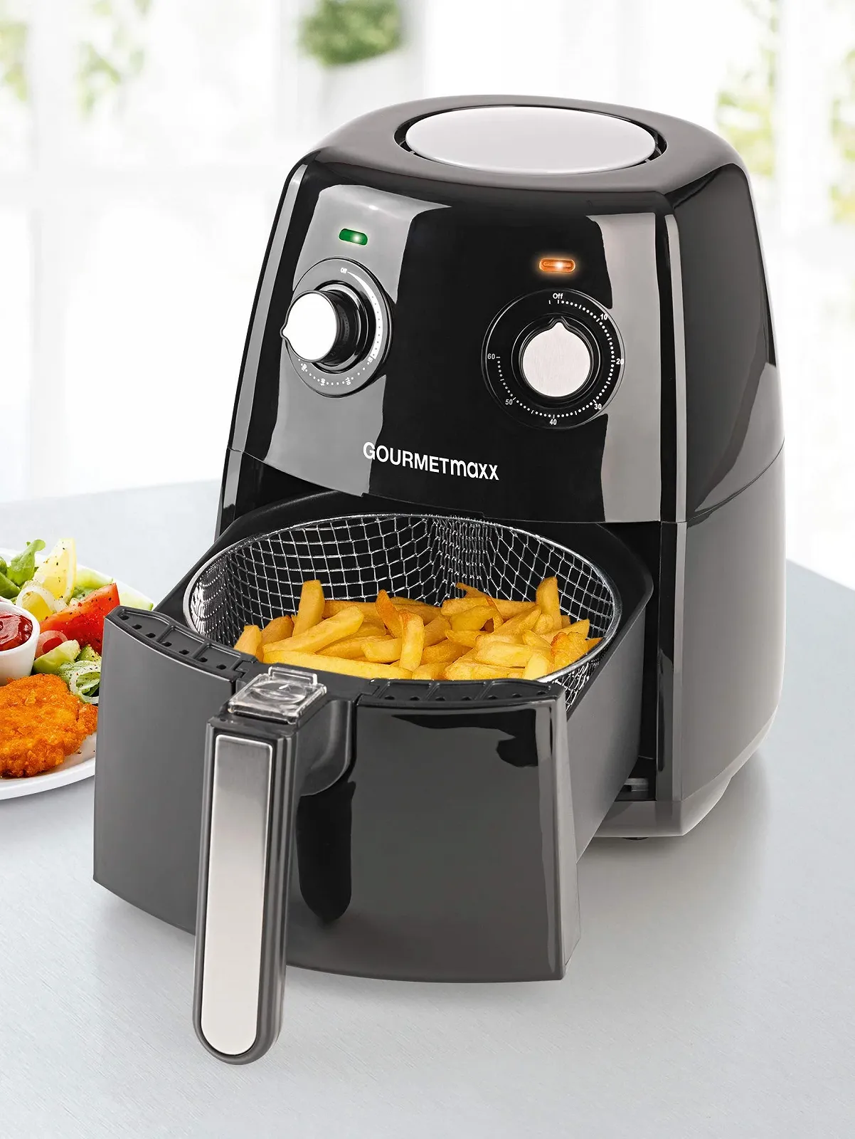 Мультипіч Gourmetmaxx XL 1500W 2.5л Black Silver, фото №6 Мультипіч Gourmetmaxx XL 1500W 2.5л Black Silver, фото №6