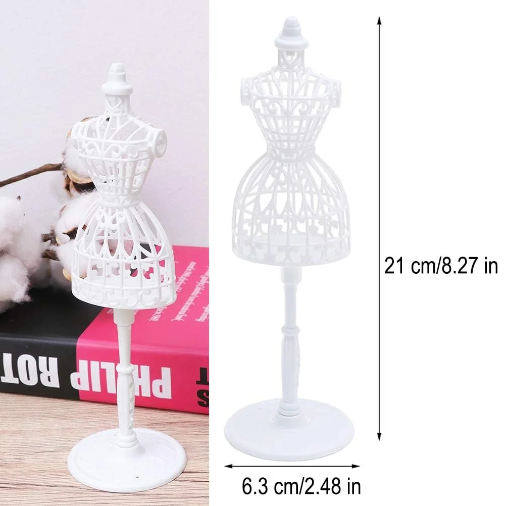 Підставка для одягу POFET для ляльок 1/6, 4 шт, біла, фото №5 Підставка для одягу POFET для ляльок 1/6, 4 шт, біла, фото №5