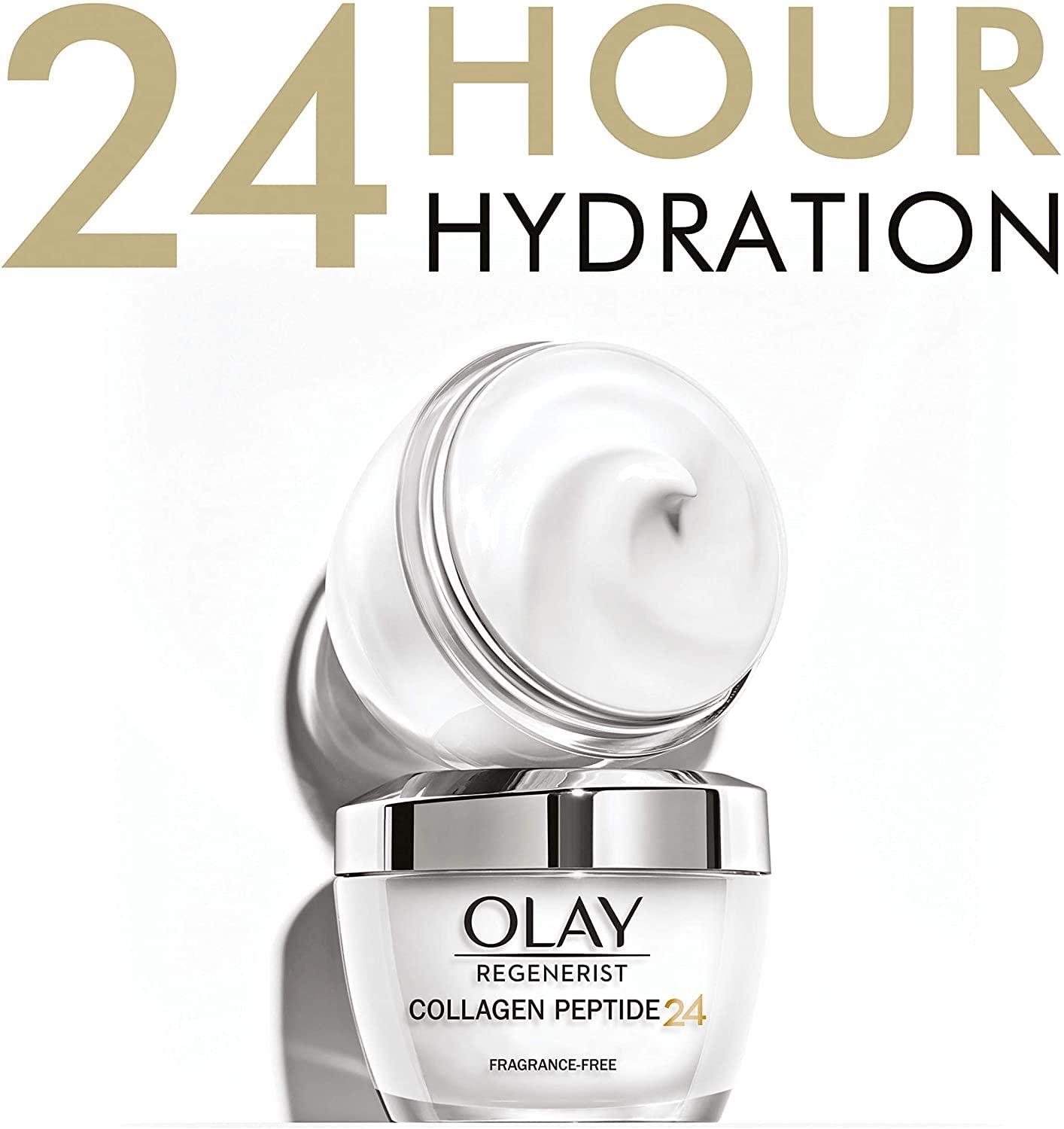 Денний крем для обличчя Olay Regenerist Collagen Peptide24 Без парфумованих віддушок, фото №8 Денний крем для обличчя Olay Regenerist Collagen Peptide24 Без парфумованих віддушок, фото №8