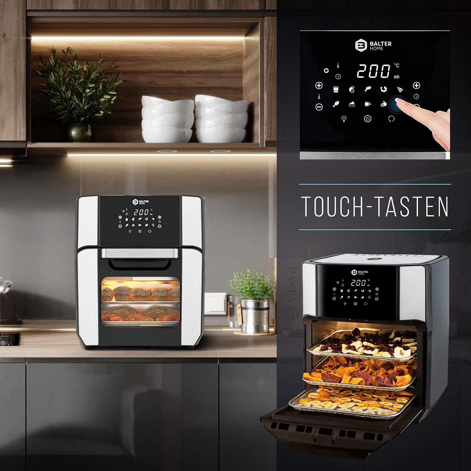 Аэрофритюрница Balter HL-1200 12 л LCD дисплей 10 программ, фото №4