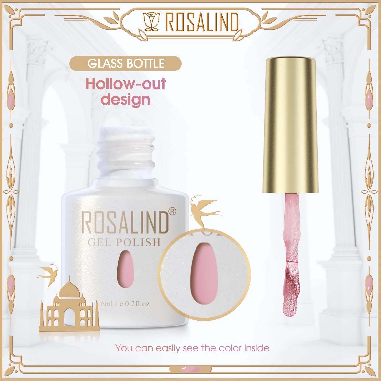 Гель-лак ROSALIND Набір 10 кольорів, фото №3