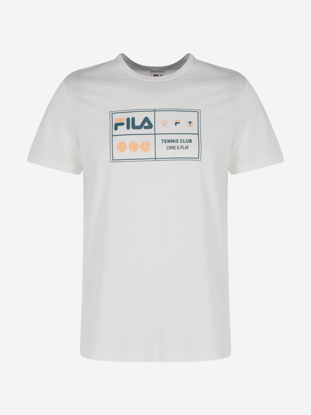 Футболка 120683FLA-00 Fila Білий 2XL, фото №4