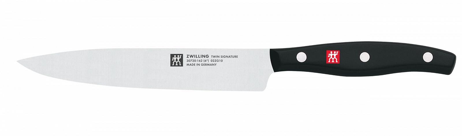 Набір ножів ZWILLING Twin Pollux Ніж для очищення овочів, Ніж для м'яса, Ніж шеф-кухаря, 3 шт, Спеціальна сталь, Пластикова ручка, фото №3