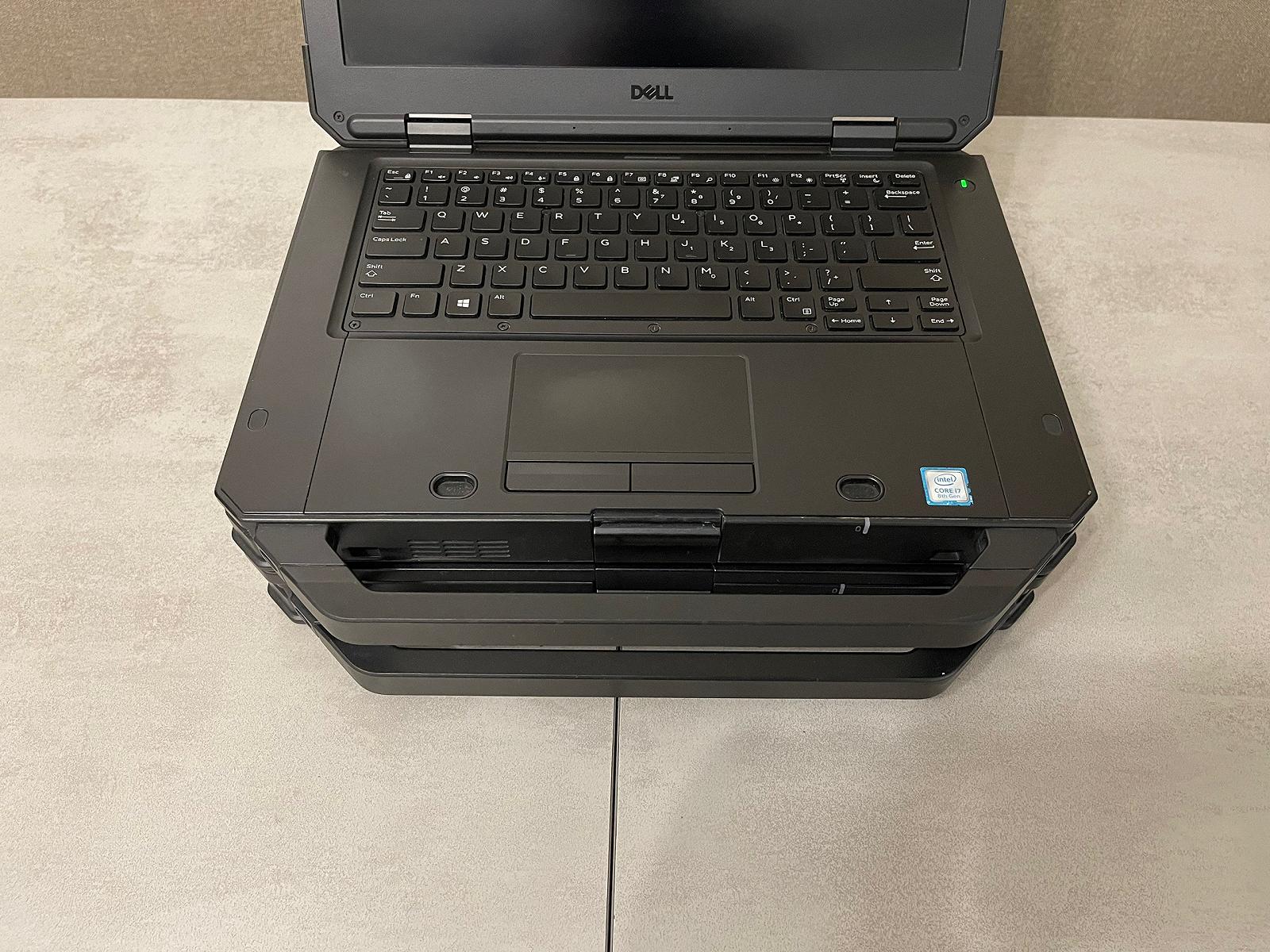 Захищений ноутбук Dell 5424 Rugged, 14" FHD IPS, i7-8650U, 16GB, 500GB, Radeon RX 540 4GB, фото №5