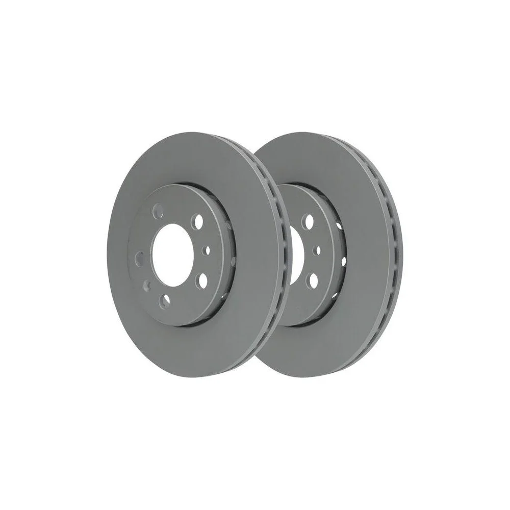 Гальмівний диск ATE 24.0122-0151.1 для SEAT SKODA VAG передня вісь, фото №1