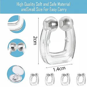 Клипса против храпа Магнитный расширитель для носа 4 шт. synthetic.ua - Фото 1