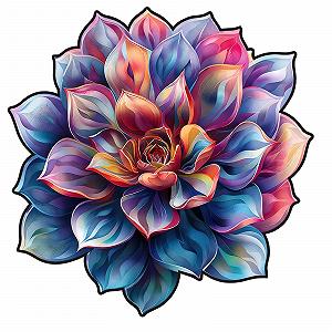 Дерев'яний пазл Juicy S Унікальний - Фото 1