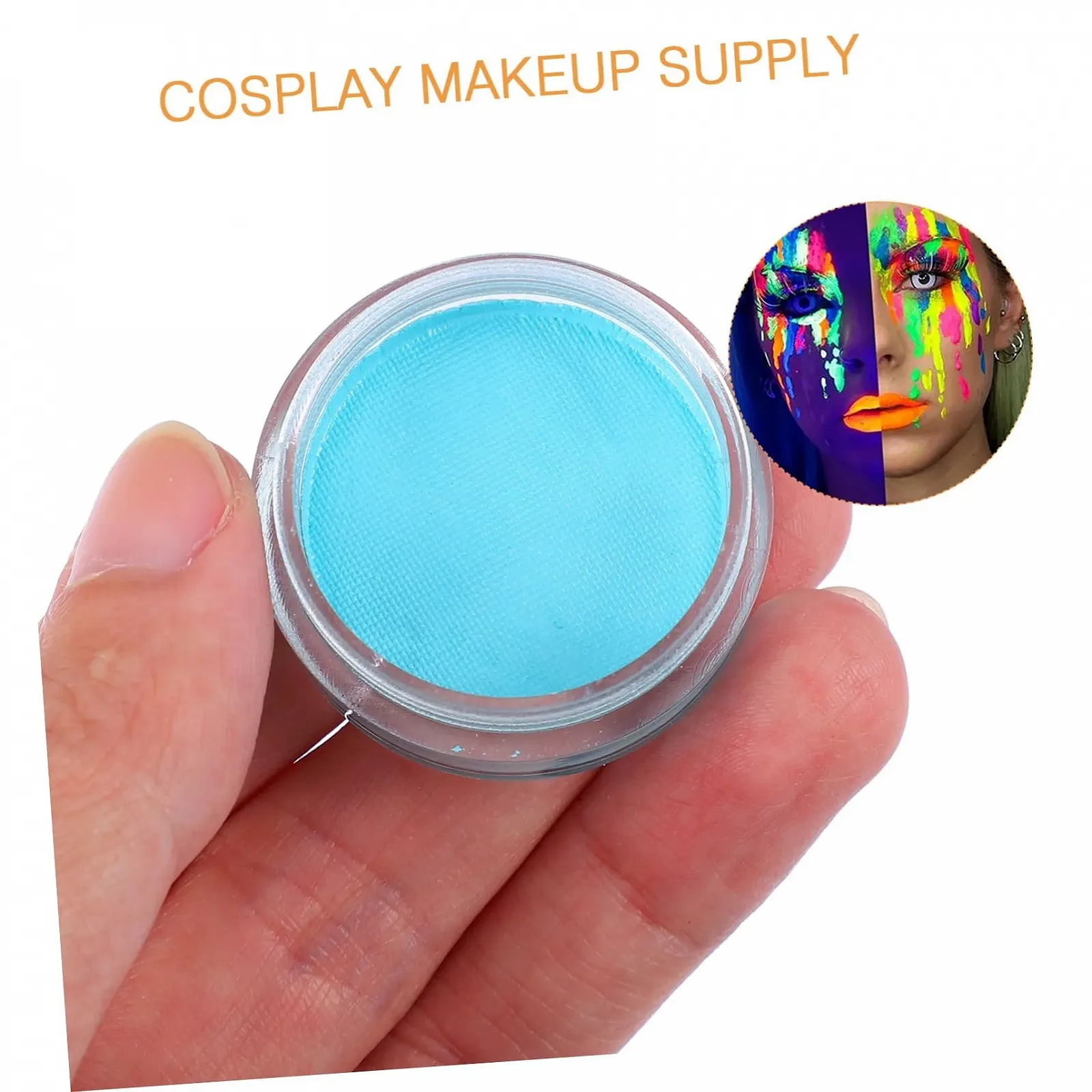 Набор Healvian Флуоресцентный Долговечный Стильный Гель-ЭлектроПодводка Крем-Подводка для глаз Портативный Набор теней для век Вечеринка, фото №6