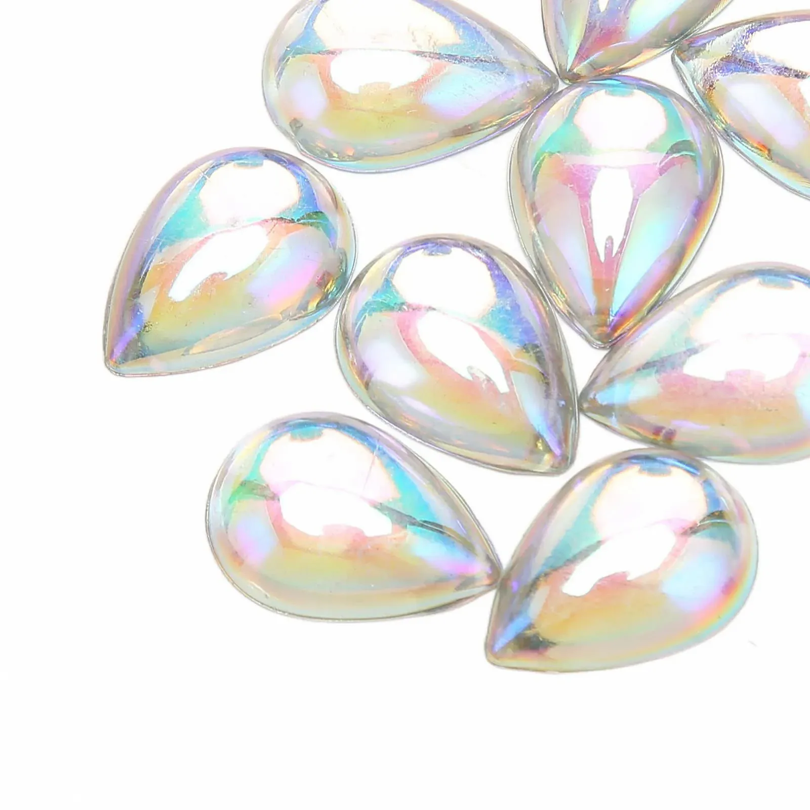 Стразы для ногтей Акриловые стразы для ювелирных изделий, сережек, браслетов, одежды, блестящие акриловые стразы для нейл-арта, одежды, 500 шт., фото №5