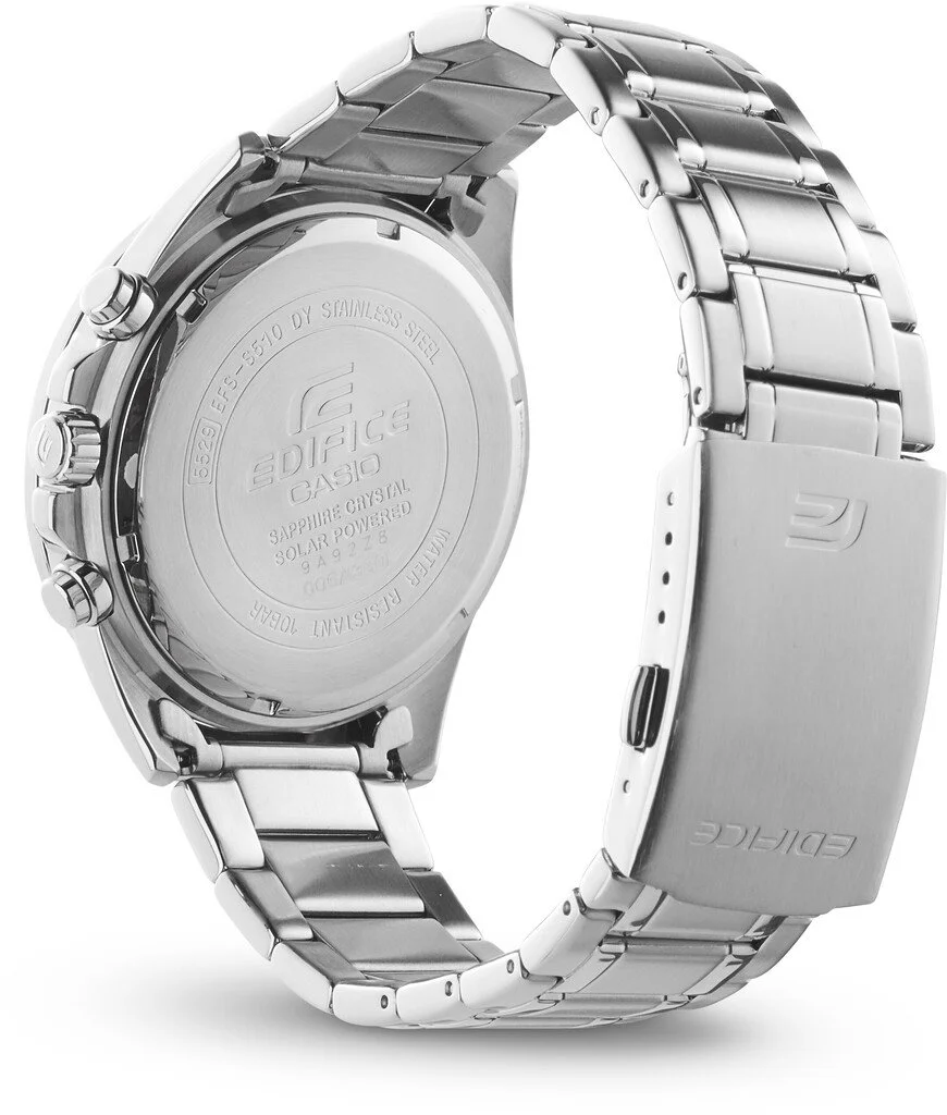 Мужские часы Casio Classic (EFS-S510D-1AVUEF) / Кварцевые / Из нержавеющей стали / Серебристый цвет, фото №4 Мужские часы Casio Classic (EFS-S510D-1AVUEF) / Кварцевые / Из нержавеющей стали / Серебристый цвет, фото №4