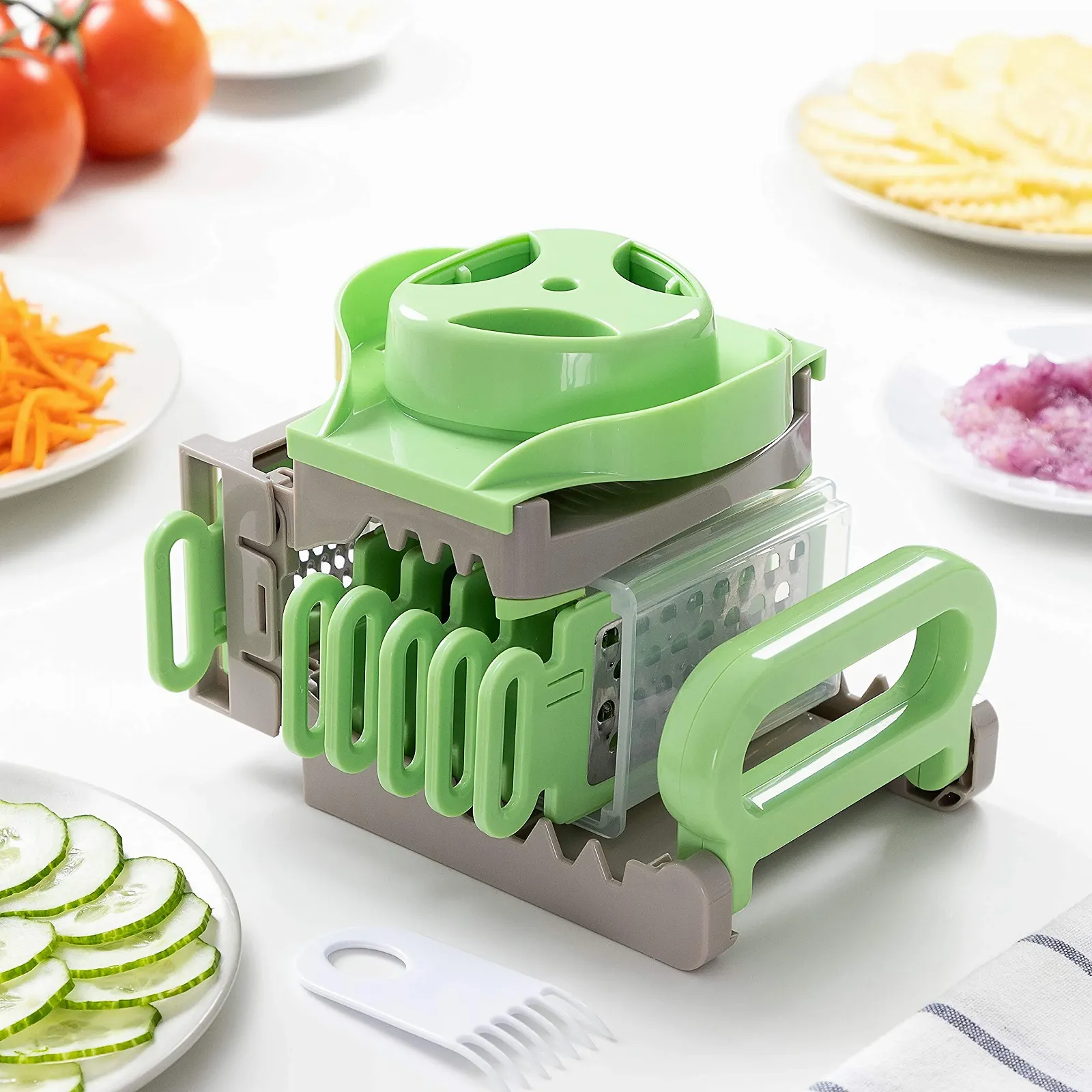 Багатофункціональна Терка InnovaGoods 6 в 1, Складана, фото №7