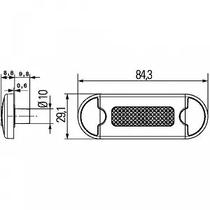 Ліхтар підсвічування входу HELLA 2XT 980 855-111 для ATLAS COPCO AGCO E.GO synthetic.ua - Фото 1