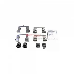 Комплект аксесуарів, гальмівні колодки METZGER 109-0112 передня вісь - Фото 1