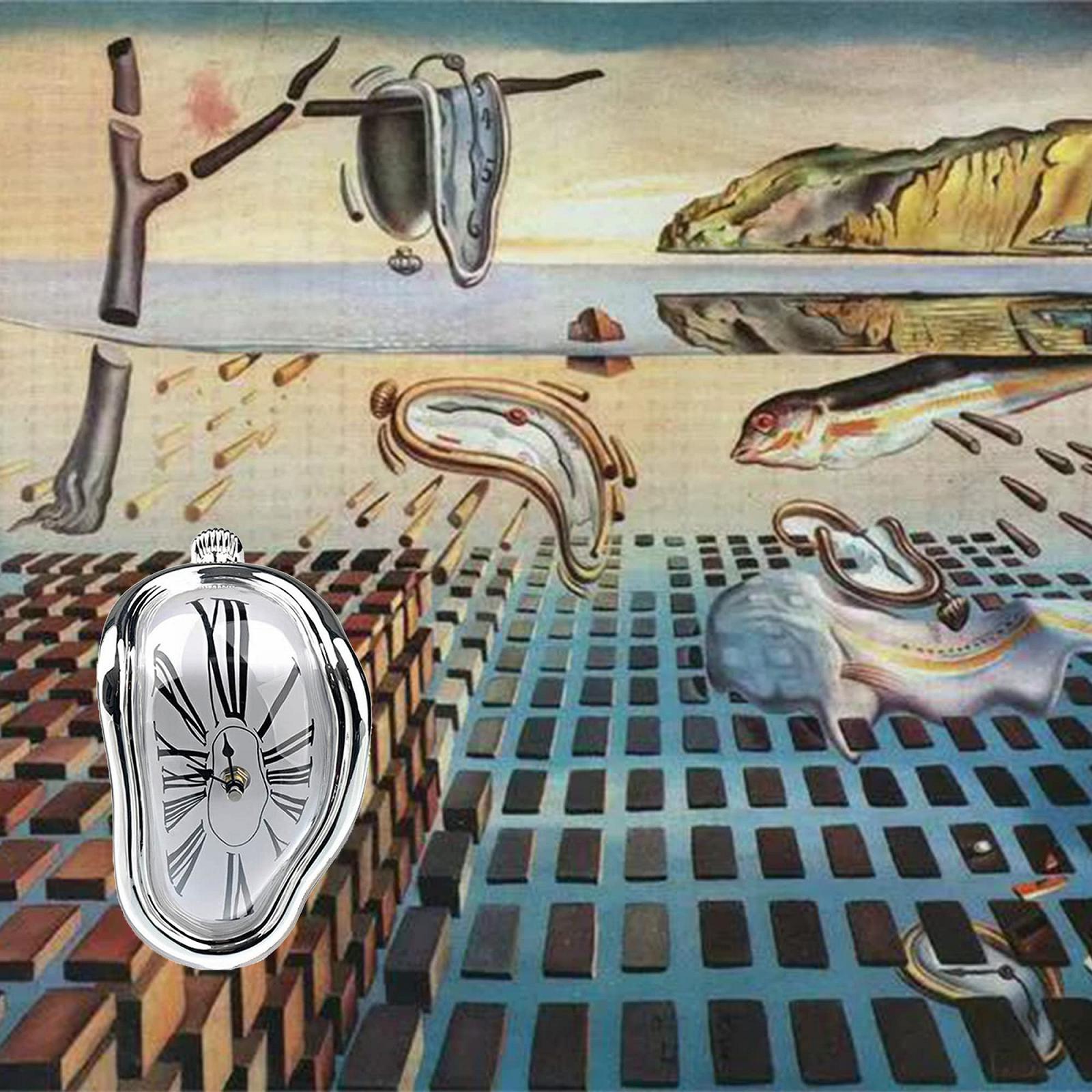 Настольные часы SUQ Винтажные плавящиеся часы, фото №8 Настольные часы SUQ Винтажные плавящиеся часы, фото №8