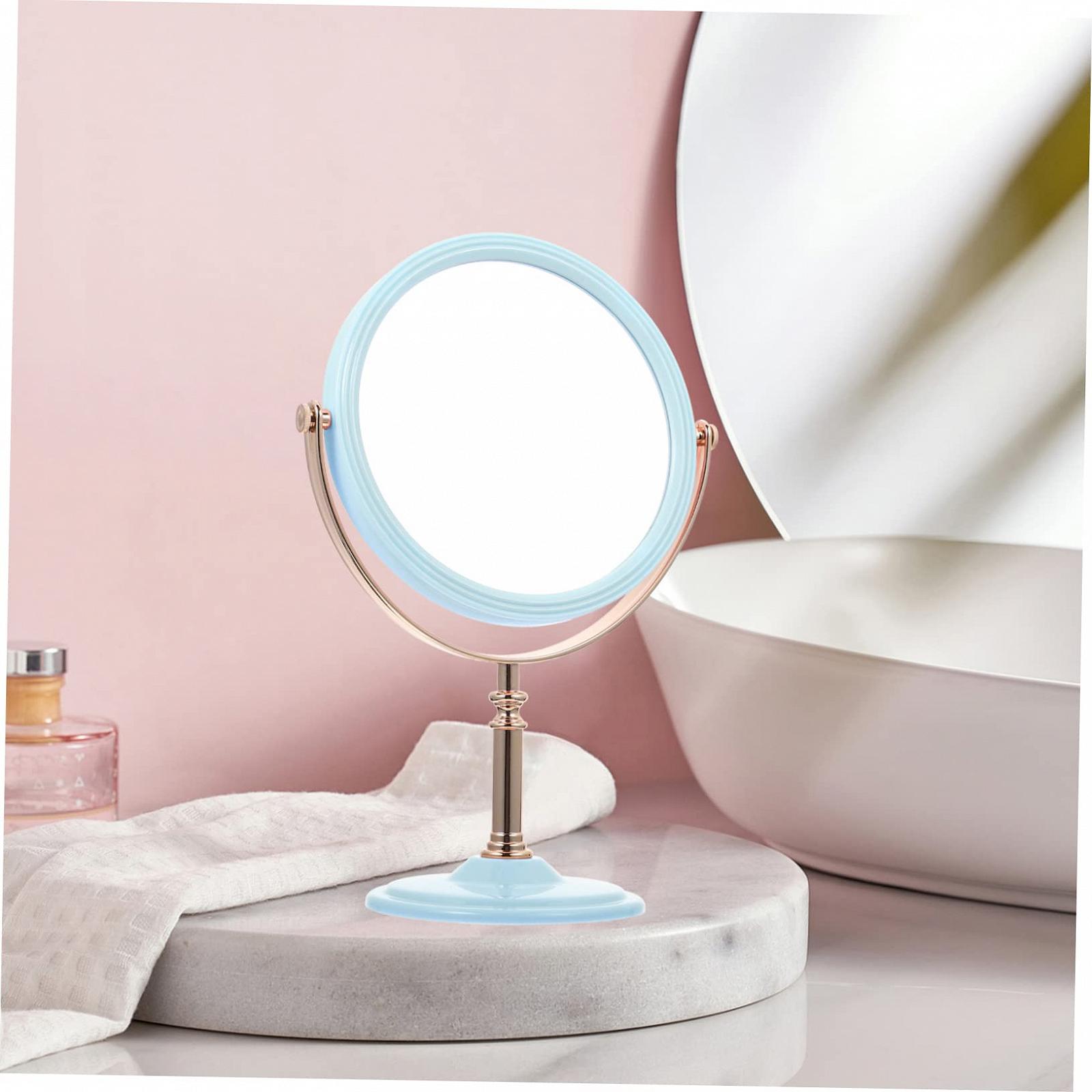 Зеркало Angoily Двустороннее Декоративное Круглое Алюминиевое Красное, фото №4 Зеркало Angoily Двустороннее Декоративное Круглое Алюминиевое Красное, фото №4