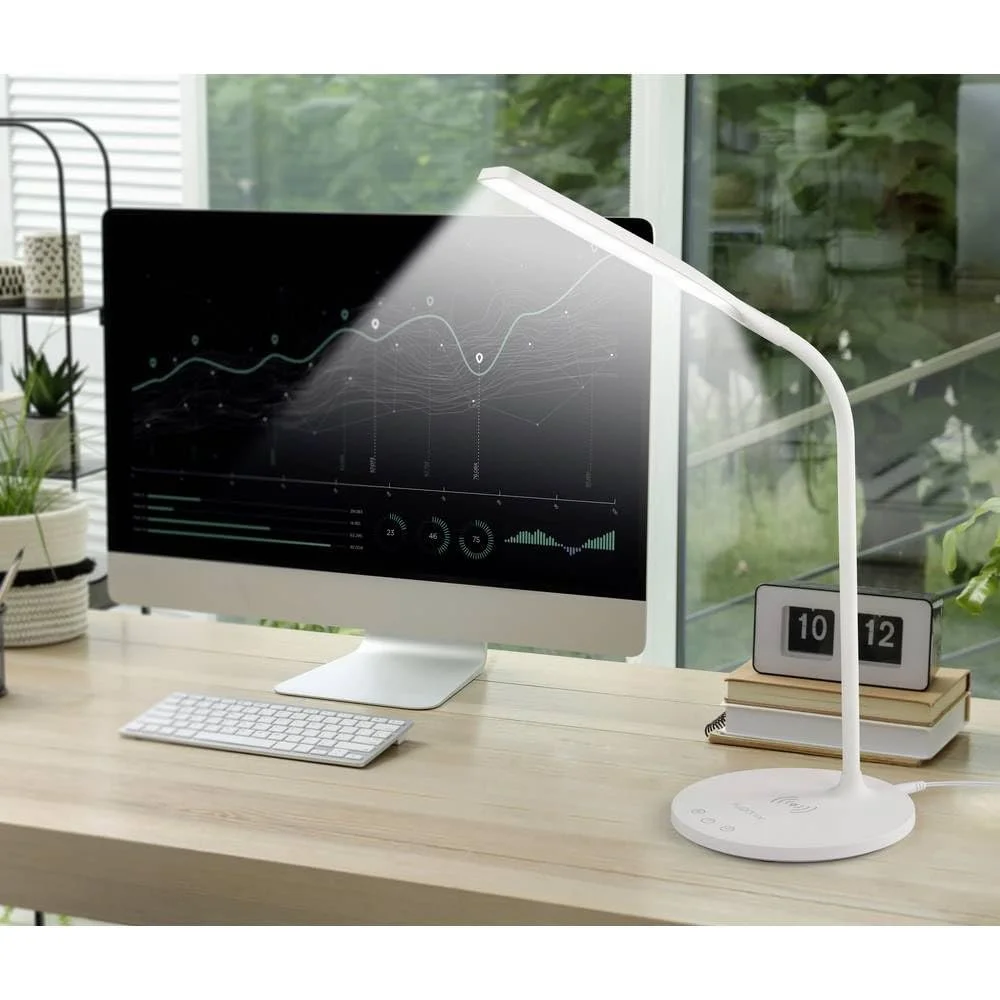 Настольная лампа sygonix SY-5770786 LED 5.5 Вт White, фото №2