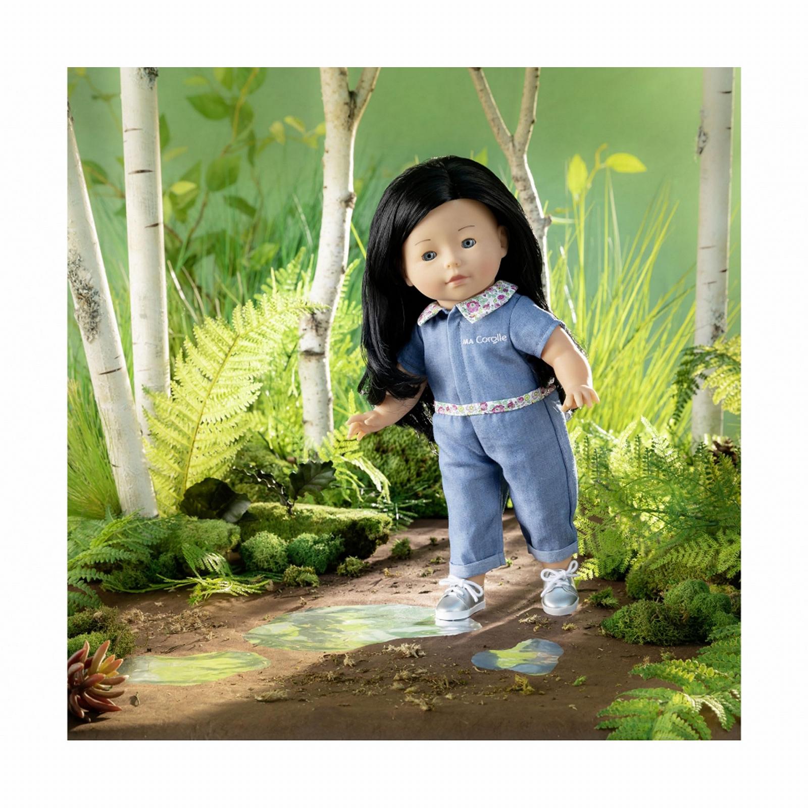 Лялька Corolle Perrine Тіло Одяг Довге чорне волосся Сплячі очі Аромат ванілі 36 см, фото №7 Лялька Corolle Perrine Тіло Одяг Довге чорне волосся Сплячі очі Аромат ванілі 36 см, фото №7