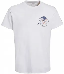 Чоловіча футболка GUESS / Біла / Розмір M - Фото 1