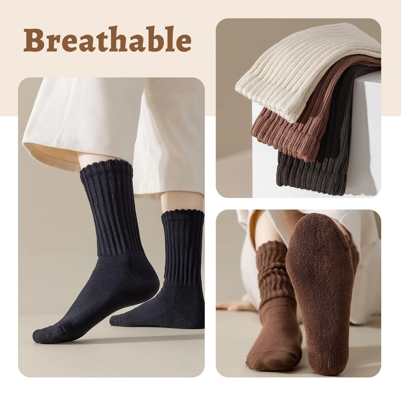 Шкарпетки Slouchy 4 пари, фото №5