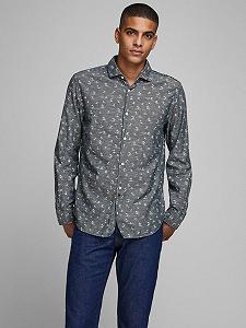 Рубашка Jack&Jones Blazer 12170683 Серая XL - Фото 1