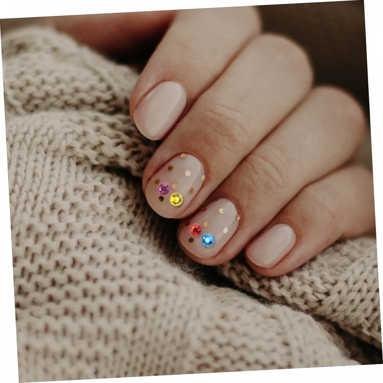 Стразы Housoutil плоские 3,8-4,0 мм, фото №4