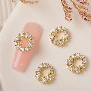 Різдвяні 3D Прикраси для нігтів - Фото 1