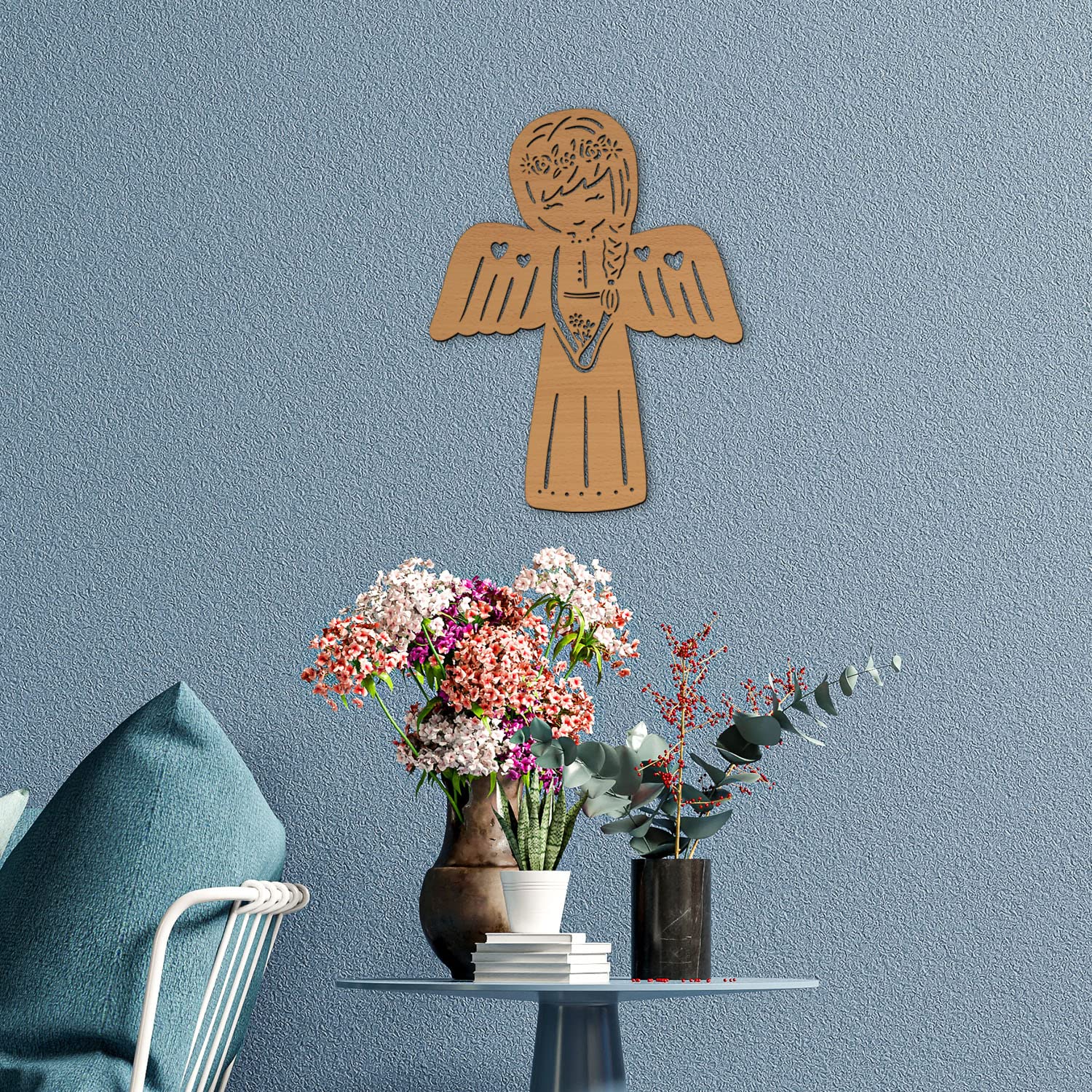 Настенный светильник Guardian Angel I ночник Snooze Light детская комната дети девочки мальчики I MDF дерево на батарейках, фото №4 Настенный светильник Guardian Angel I ночник Snooze Light детская комната дети девочки мальчики I MDF дерево на батарейках, фото №4