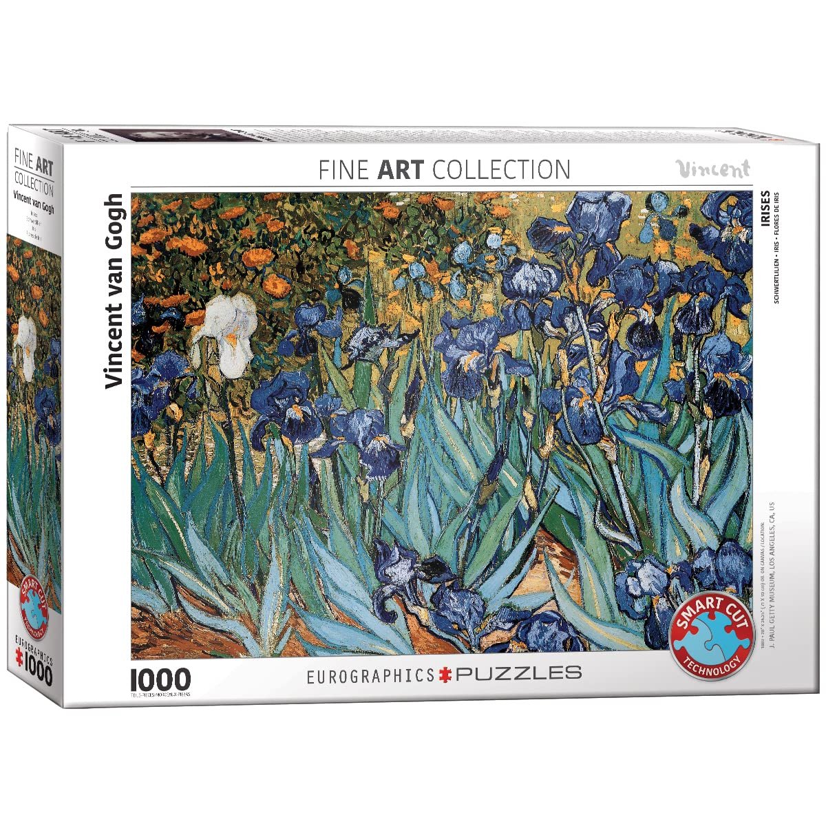 Пазл Eurographics Irises by Vincent Van Gogh 1000 элементов, фото №1