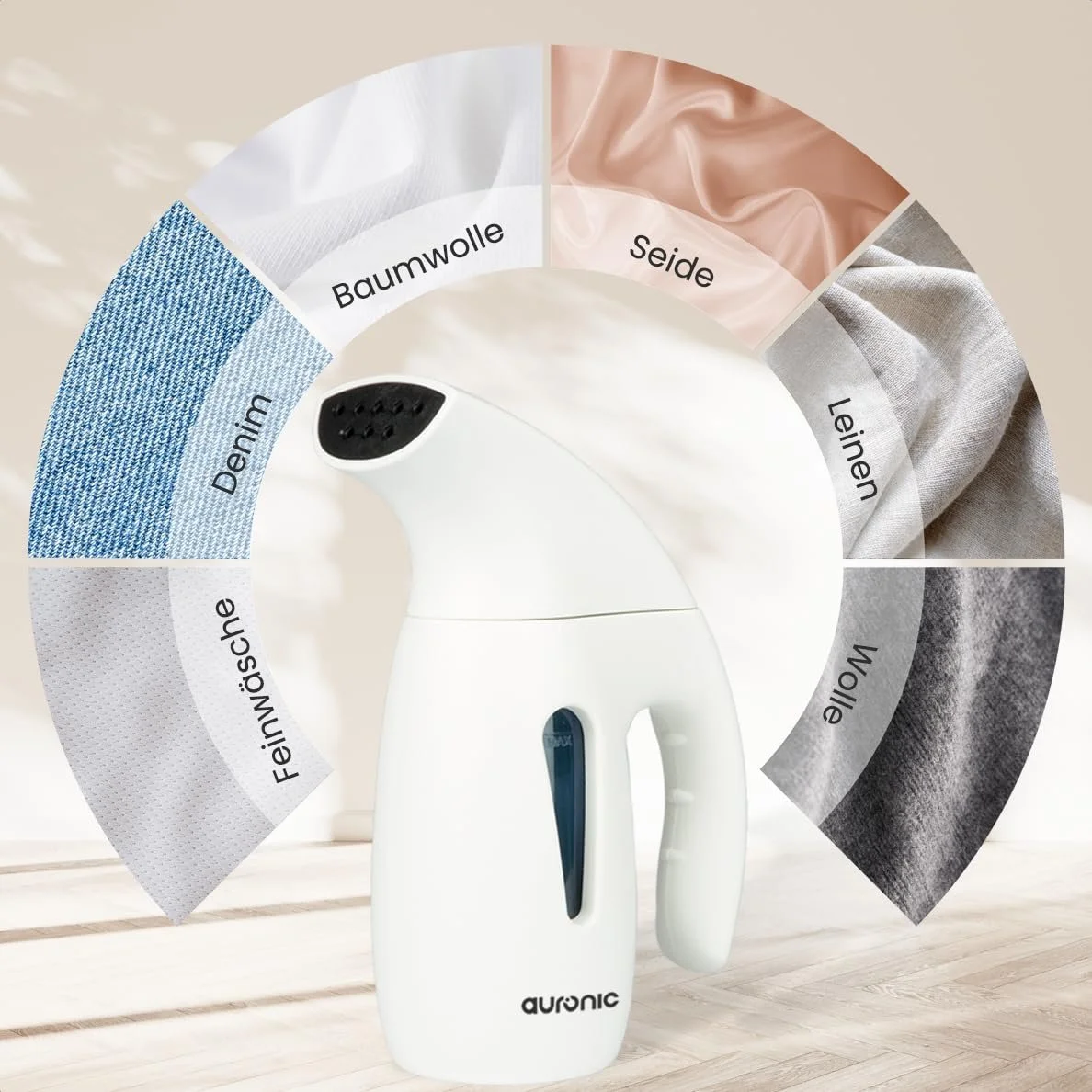 Отпариватель-щетка Auronic 180 мл White, фото №2