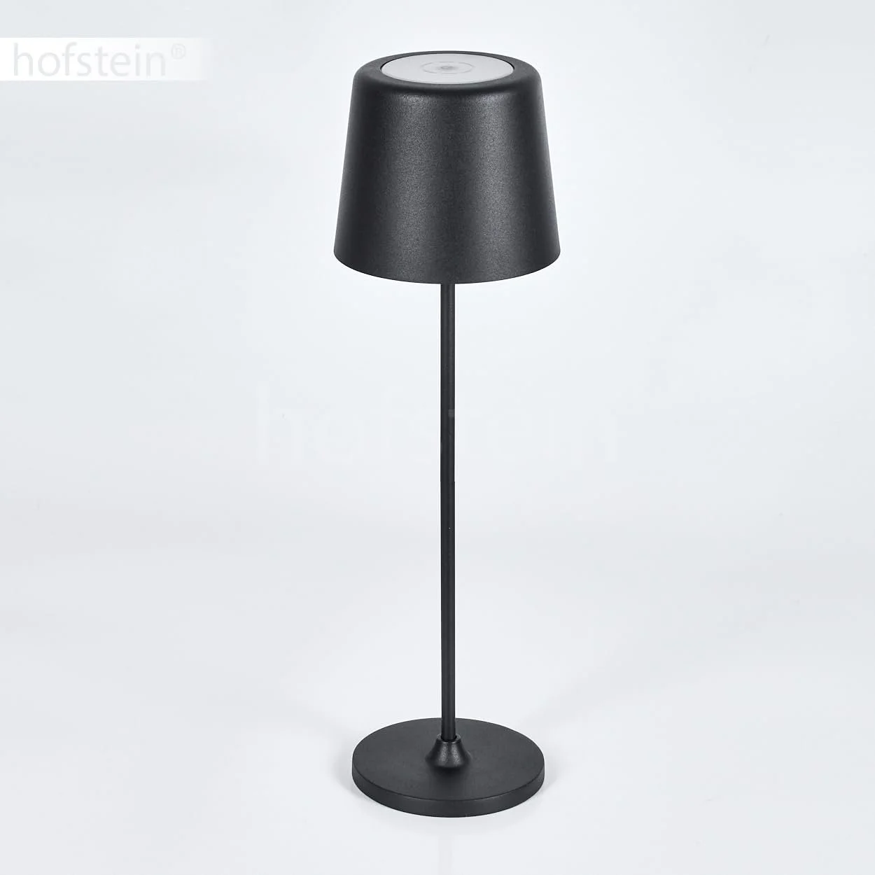 Настільна лампа HOFSTEIN Belece LED димована метал/пластик USB-C акумулятор 2 Ват 310 Люмен 3000 Кельвін чорний/білий, фото №9