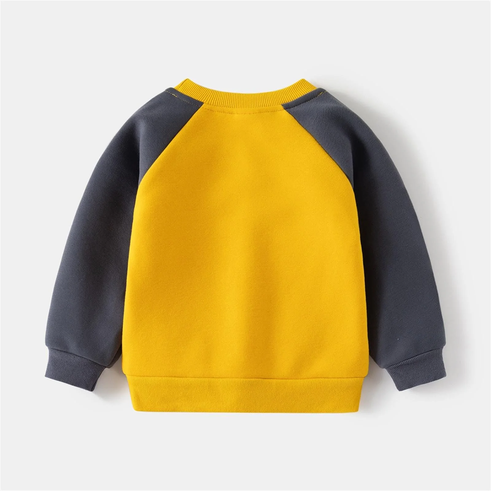 Дитячий світшот для хлопчиків без капюшона, милий динозаврик, довгий рукав, фото №4 Дитячий світшот для хлопчиків без капюшона, милий динозаврик, довгий рукав, фото №4