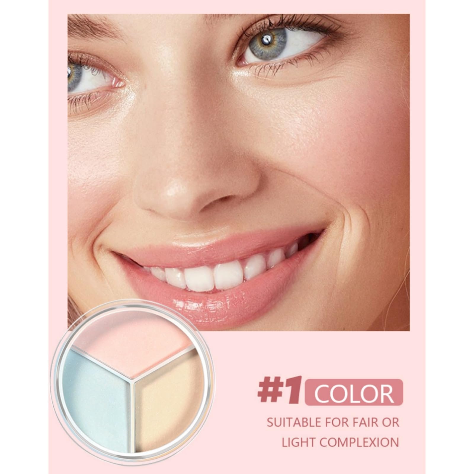 Рассыпчатая пудра для лица Colour Correcting Loose Setting 3 цвета контроль жирности матовое завершение, фото №3