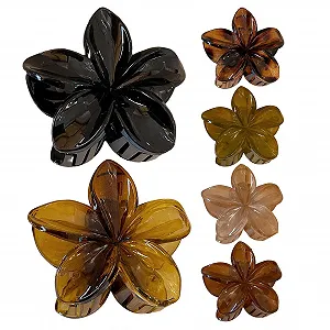 Купить Заколка краб для волос Цветок Ретро Стиль 6шт - Фото 1 Заколка краб для волос Цветок Ретро Стиль 6шт - Фото 1