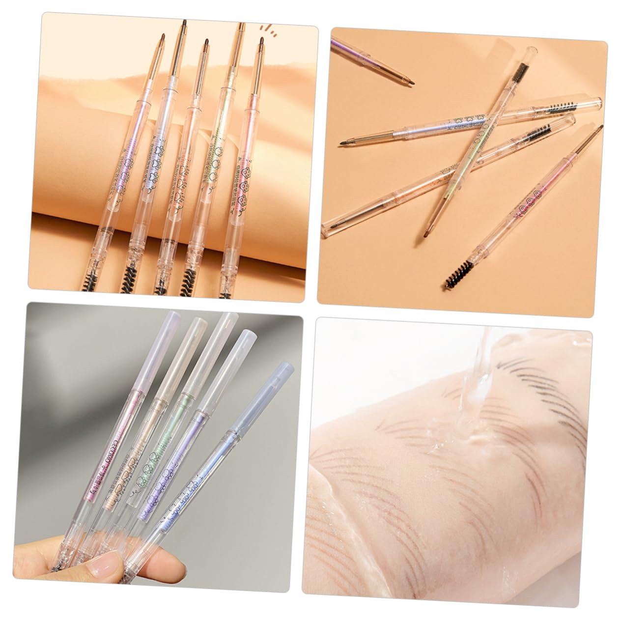 Набір POPETPOP 5 Олівець для брів Коричневий, фото №2